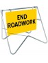 Swing Stand Signage - End Roadwork