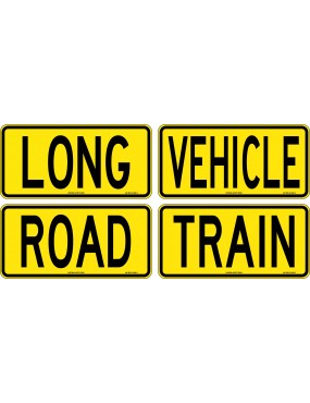 Vehicle Sign - Long Vehicle...