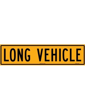 Vehicle Sign - Long Vehicle...