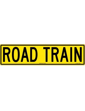 Vehicle Sign - Road Train  Class 2 Metal