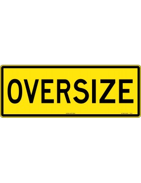 Vehicle Sign - Oversize...