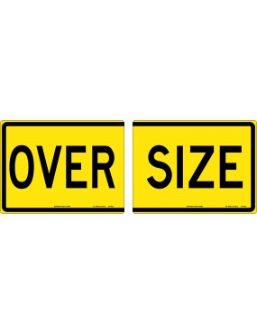 Vehicle Sign - Over Size 2...