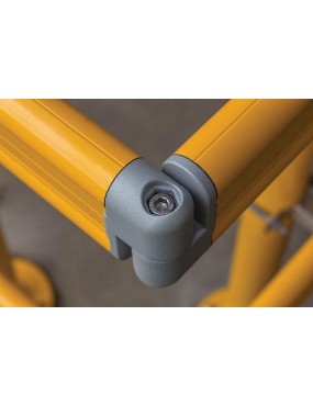 ER-Rail Knuckle Assembly - Powder Coated Aluminium