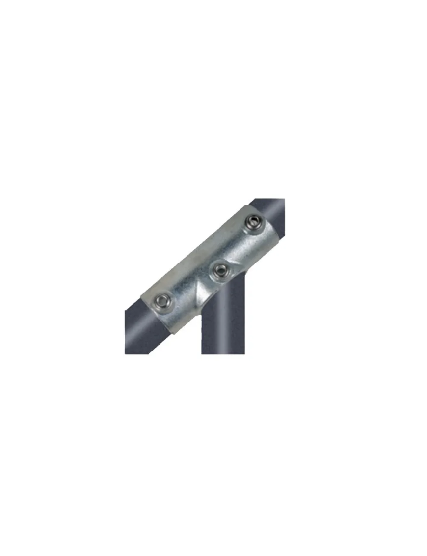 NoWeld 127 - Adjustable Long Tee 30°- 45° - Galvanised