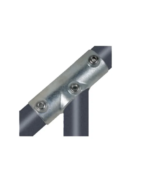 NoWeld 127 - Adjustable Long Tee 30°- 45° - Galvanised