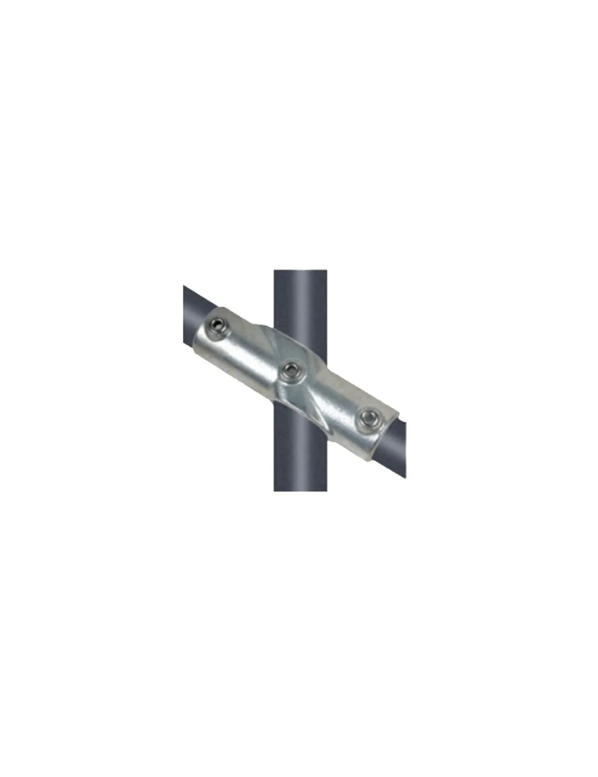 NoWeld 130 - Adjustable Mid through 30 deg to 45 deg 48.3mm Connector - Galvanised