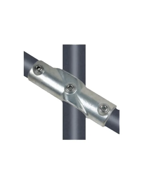 NoWeld 130 - Adjustable Mid through 30 deg to 45 deg 48.3mm Connector - Galvanised