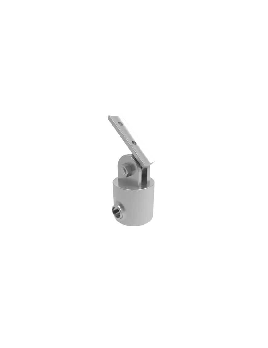 NW48G-751NoWeld 751 - Assist adjustable angle post saddle 48.3mm Connector - Galvanised