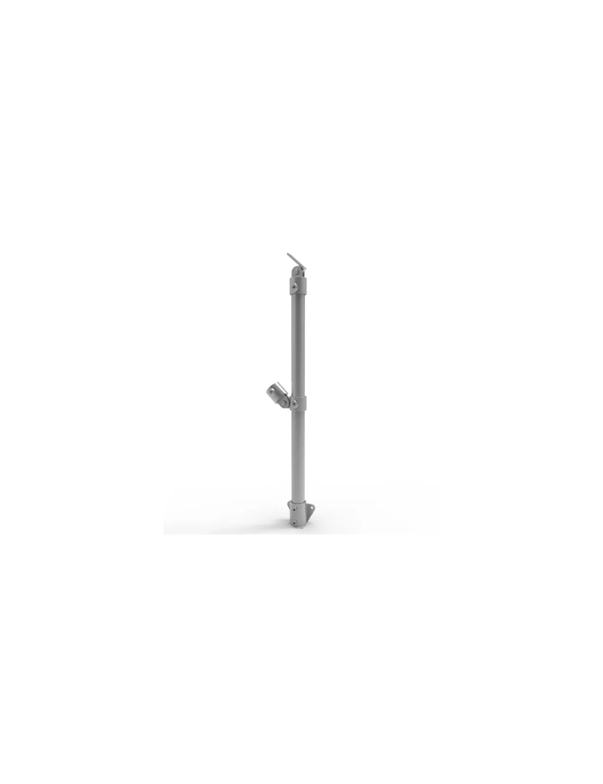 NWAEP-VMGNoWeld Angled End Post Vertical Mount - Galvanised