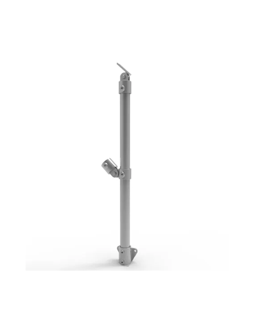 NWAEP-VMGNoWeld Angled End Post Vertical Mount - Galvanised