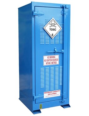 250L Tall Outdoor Toxic Substance