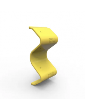 W-Beam Rail - End Boot - Yellow LLDPE