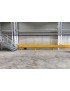 W-Beam Rail - for .5m Centres - Galvanised and Powder Coated Yellow