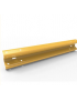 W-Beam Rail - for .5m Centres - Galvanised and Powder Coated Yellow