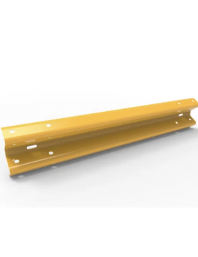 W-Beam Rail - for 1.5m Centres - GalvanisedW-Beam Rail - for 1.5m Centres - Galvanised and Powder Coated Yellow