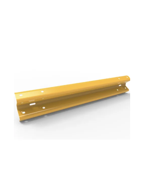 W-Beam Rail - for 1.5m Centres - GalvanisedW-Beam Rail - for 1.5m Centres - Galvanised and Powder Coated Yellow