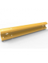 W-Beam Rail - for 3.5m Centres - Galvanised and Powder Coated Yellow