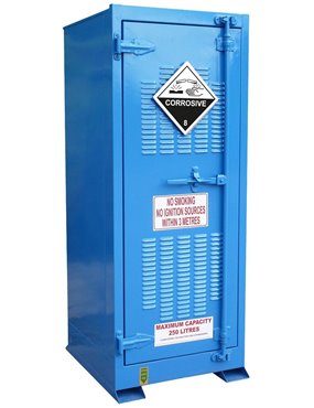 250L Tall Outdoor Corrosive Substance Store