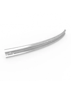 W-Beam Rail - 45 Degree External Curve Radius 550cm - Galvanised