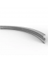 W-Beam Rail - 90 Degree Internal Curve Radius 275cm - Galvanised