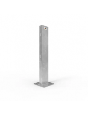 W-Beam - Double Height Post 1140mm Surface Mounted - Galvanised