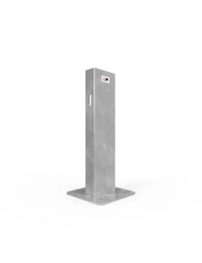 W-Beam - Single Height Post 725mm Surface Mounted - Galvanised