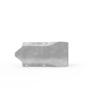 W-Beam Stubby Nose End Terminal - Galvanised