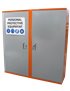 PPE Storage Cabinet Double Door 3 Shelves