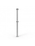 Ball Fence - Corner Post Below Ground - Galvanised