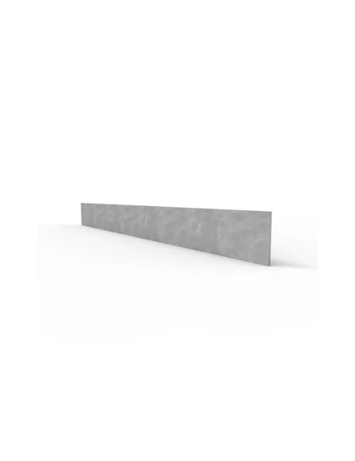 Ball Fence Toe Board 100 x 6mm x 6m - Galvanised