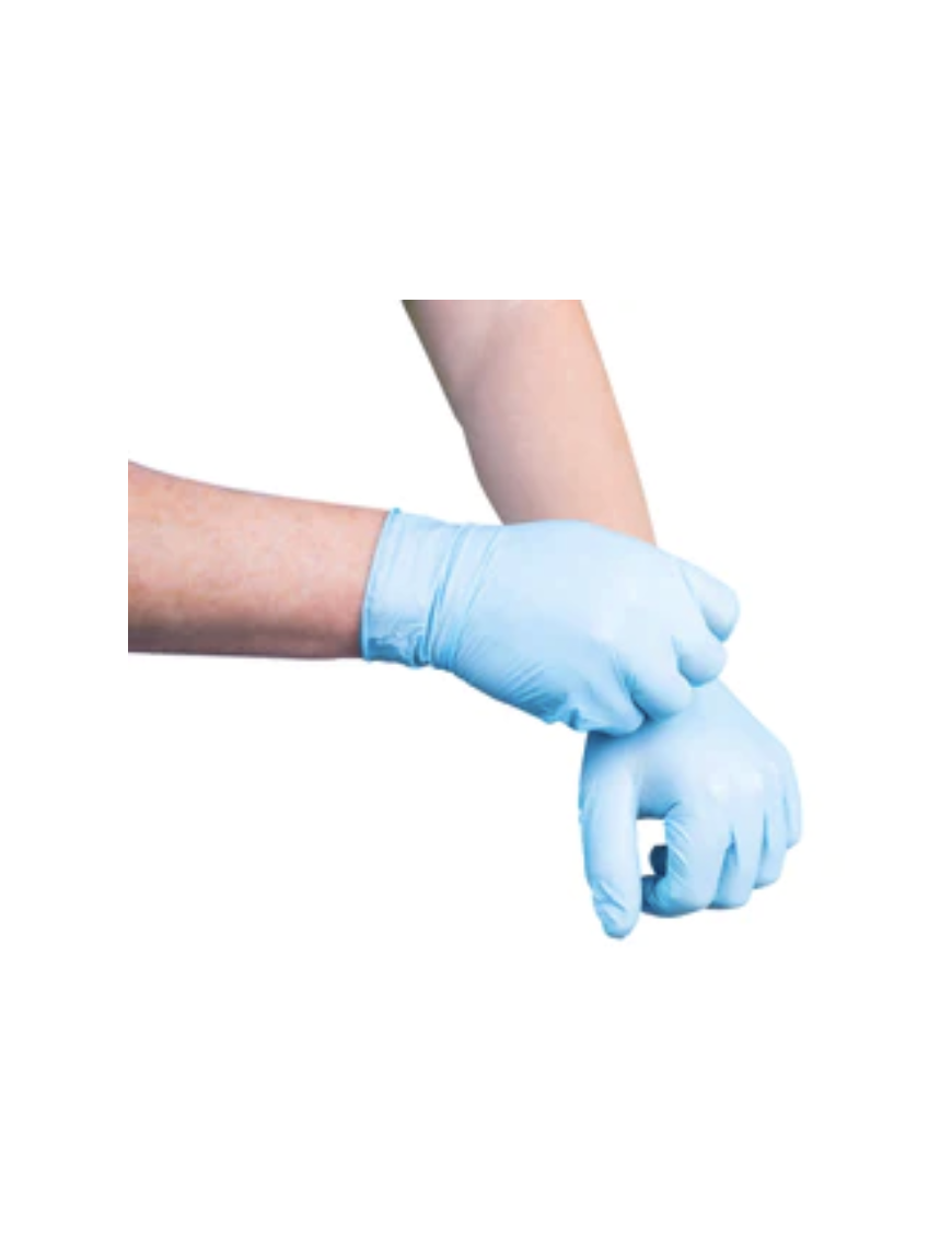 Nitrile Disposable Gloves, Large Pairs 5pk