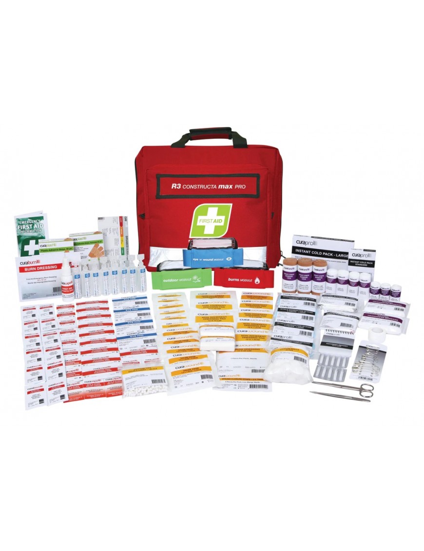 R3 Constructa Max Pro First Aid Kit, Soft Pack