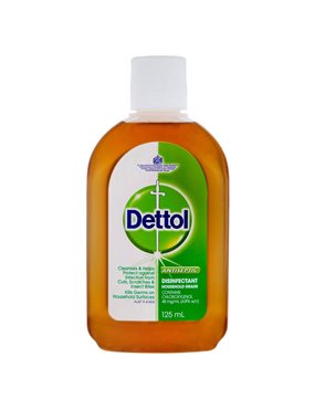 Dettol Antiseptic Liquid 125ml Bottle 6pk