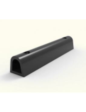 D-Section Docking Bumper Rubber 100 x 100 x 610mm