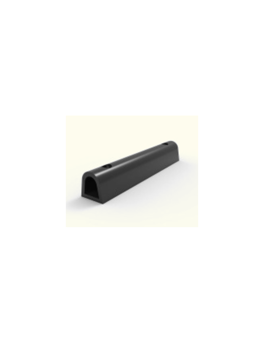 D-Section Docking Bumper Rubber 100 x 100 x 610mm