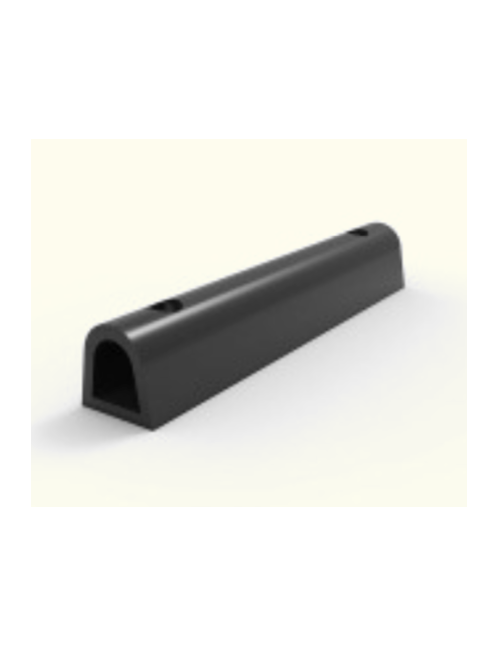 D-Section Docking Bumper Rubber 100 x 100 x 610mm