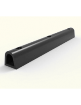 D-Section Docking Bumper Rubber 100 x 100 x 910mm