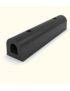 D-Section Docking Bumper Rubber 50 x 43 x 300mm