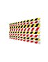 Anti Collision Strips Polyurethane Black/Yellow C Profile