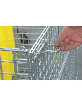 Collapsible Mesh Storage Cage