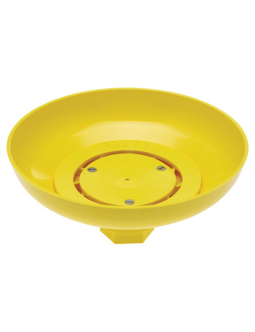 Plastic Shower Head With Impeller - Yellow