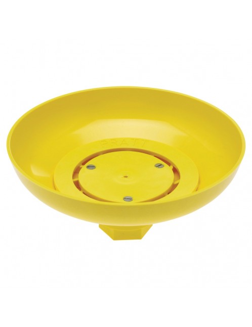 Plastic Shower Head With Impeller - Yellow