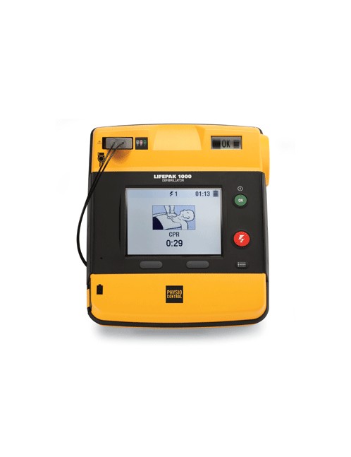 LIFEPAK 1000 Defibrillator with ECG Display & Manual Override