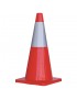 Orange PVC Traffic Cone / Reflective Tape 700mm