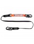 Elite Single Leg Shock Absorbing Webbing Lanyard With Hardware SN X2