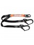 Elite Double Leg Elasticated Lanyard With Hardware SN & SD X2