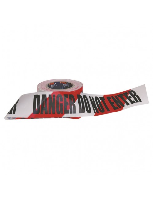 Barricade Tape - 100mx75mm Danger Do Not Enter Print 5pk