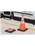 Collapsible Cones  Rubber Base