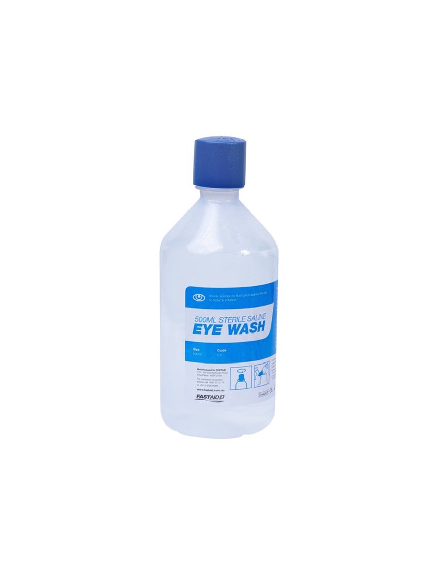 Eye Wash Solution 500ml Bottle 10pk