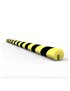 Anti Collision Strips Polyurethane Black/Yellow C Profile